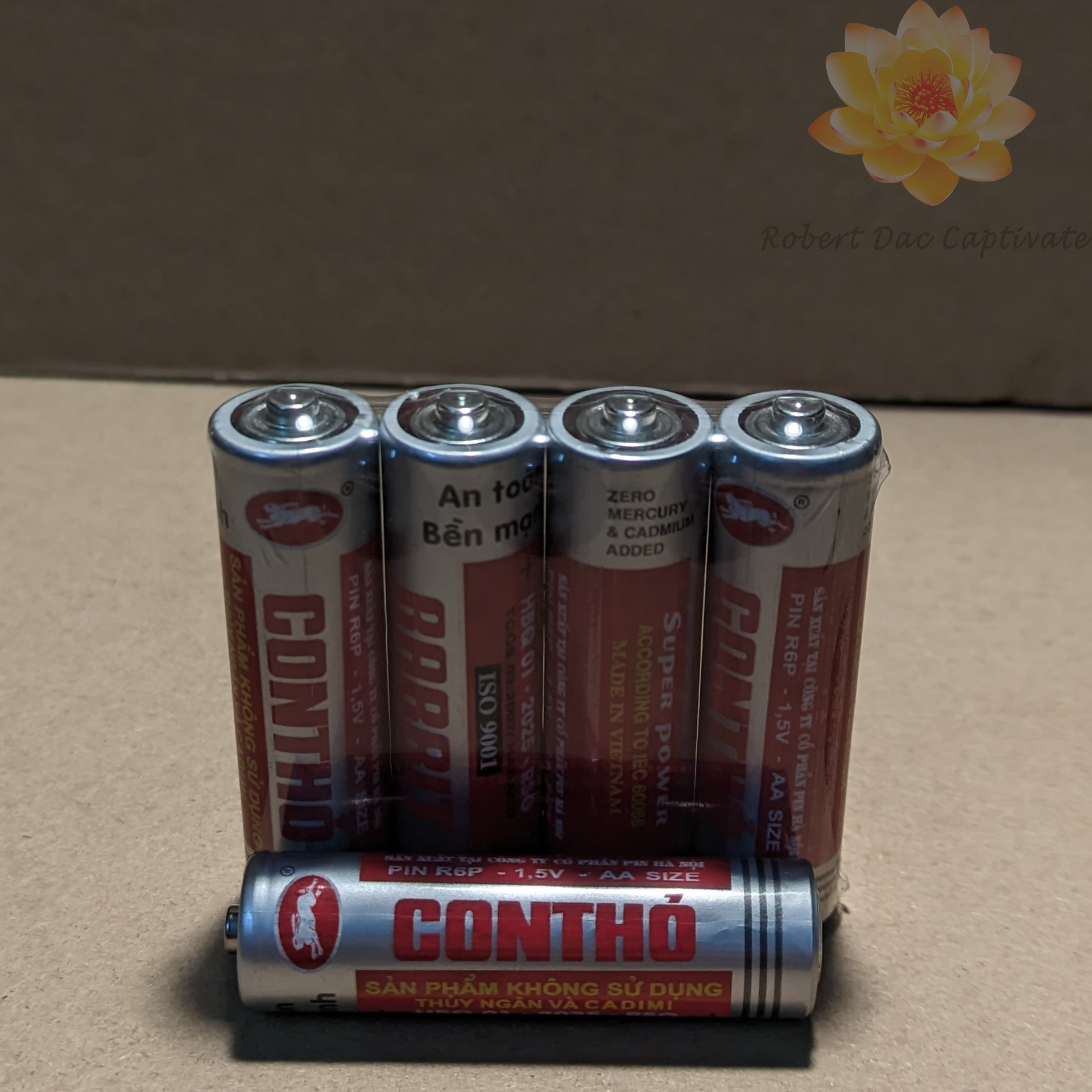 PIN Con thỏ AA 1.5V