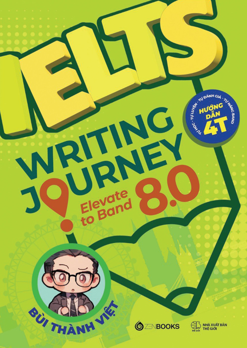 Sách - ielts writing journey: elevate to band 8.0