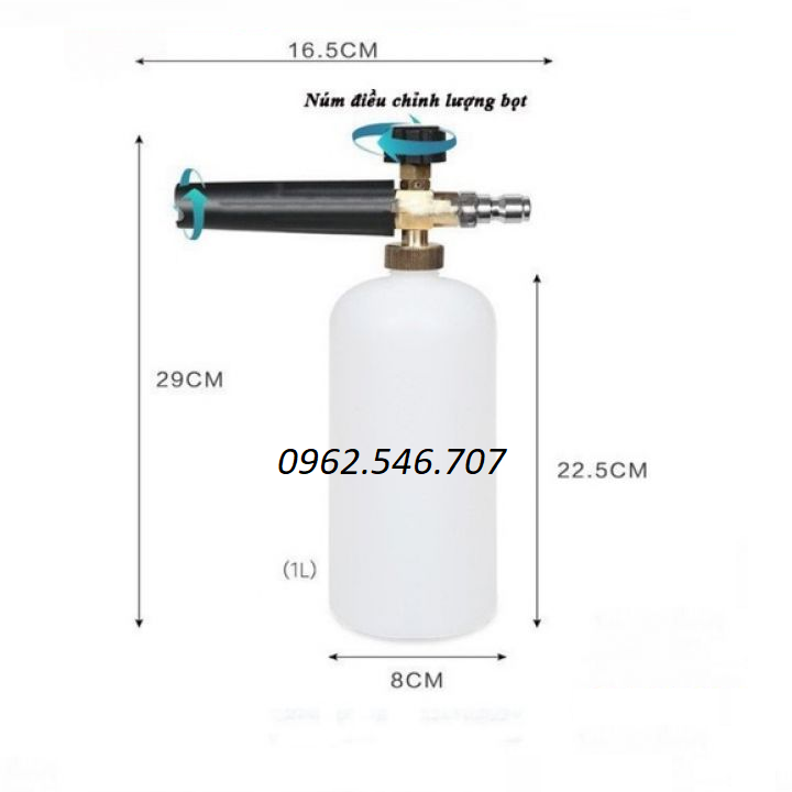 Bình Phun Tạo Bọt Tuyết (Rửa xe) dung tích 1L