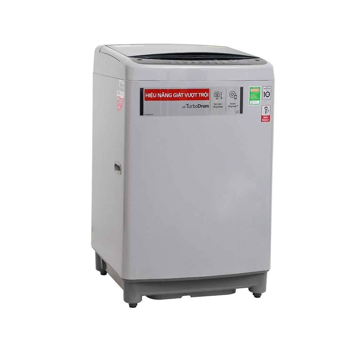 [Trả góp 0%]Máy giặt LG T2395VS2M 9.5kg Inverter