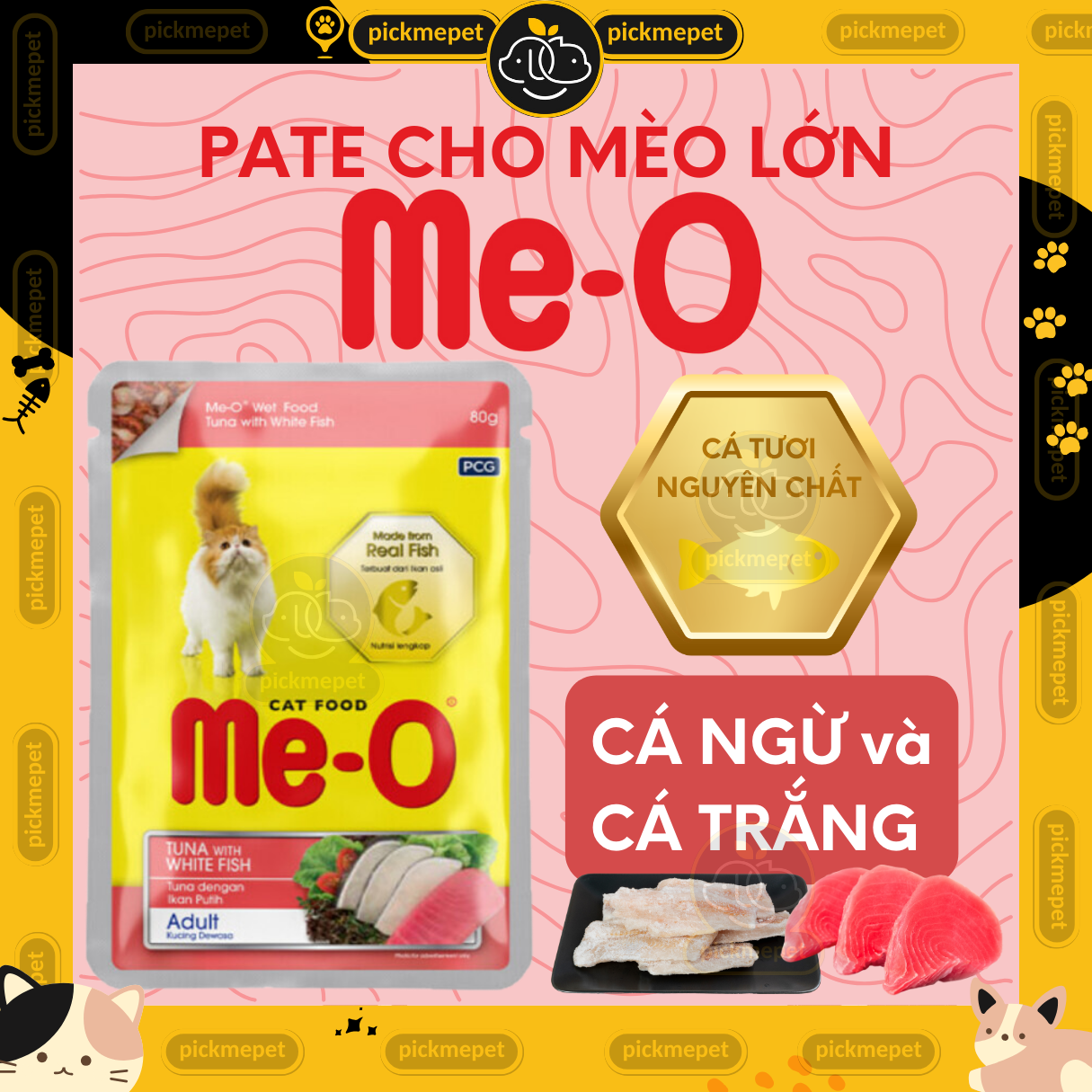 Me-o Pate for Adult Cats 80g