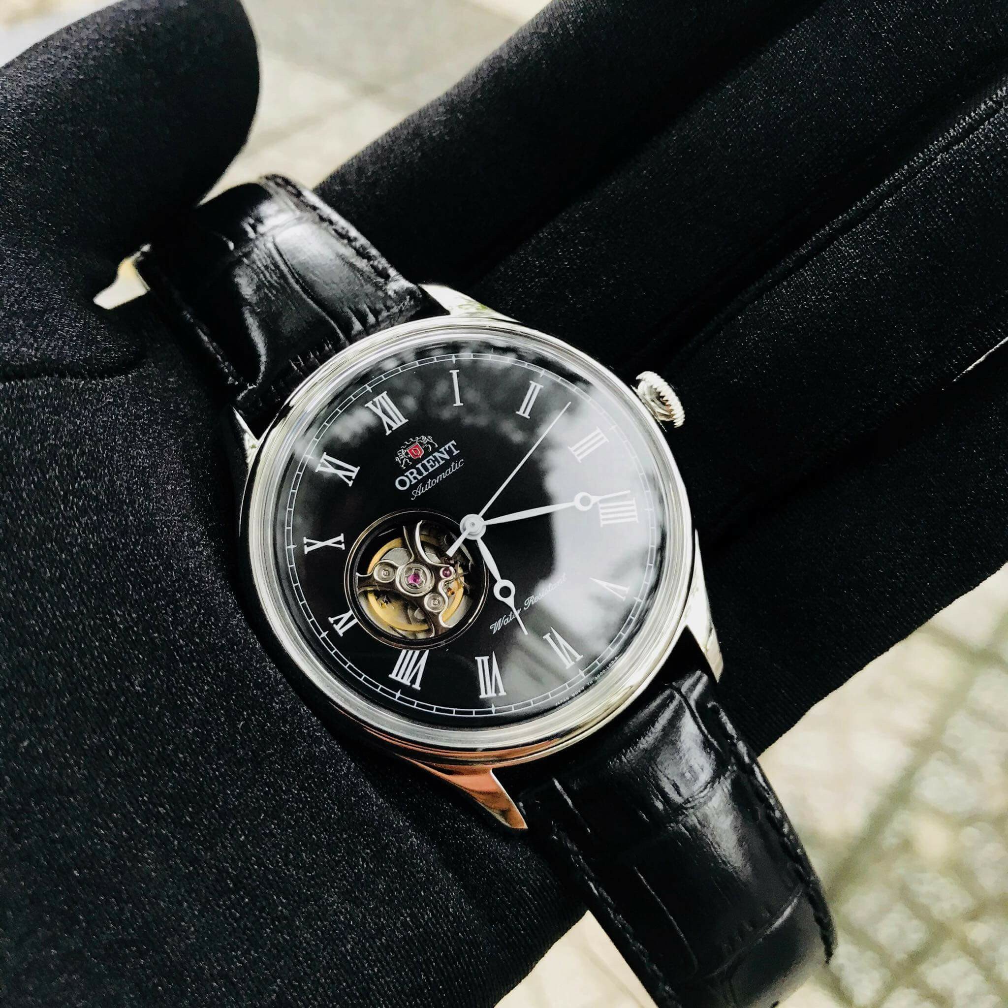 [ ĐỒNG HỒ 789WATCH] Đồng Hồ Nam Dây Da Orient Caballero Automatic Dây Da Full Box