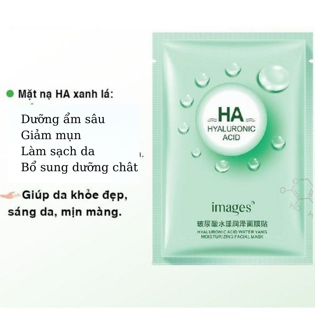 Mặt Nạ HA Cấp Ẩm Dưỡng Trắng Sáng Da