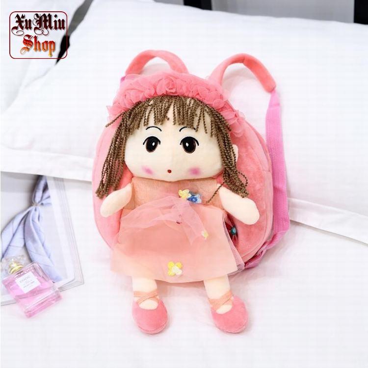 Balo Búp bê tóc dài cho bé
