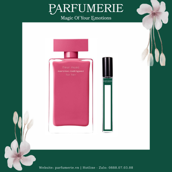 [Chiết chính hãng] Nước hoa nữ quyến rũ Narciso hồng đậm Fleur Musc