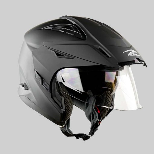 MŨ BẢO HIỂM ZEUS 613B - MÀU ĐEN MỜ
