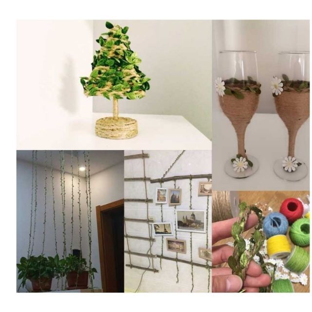 Thừng lá làm đồ handmade 1m