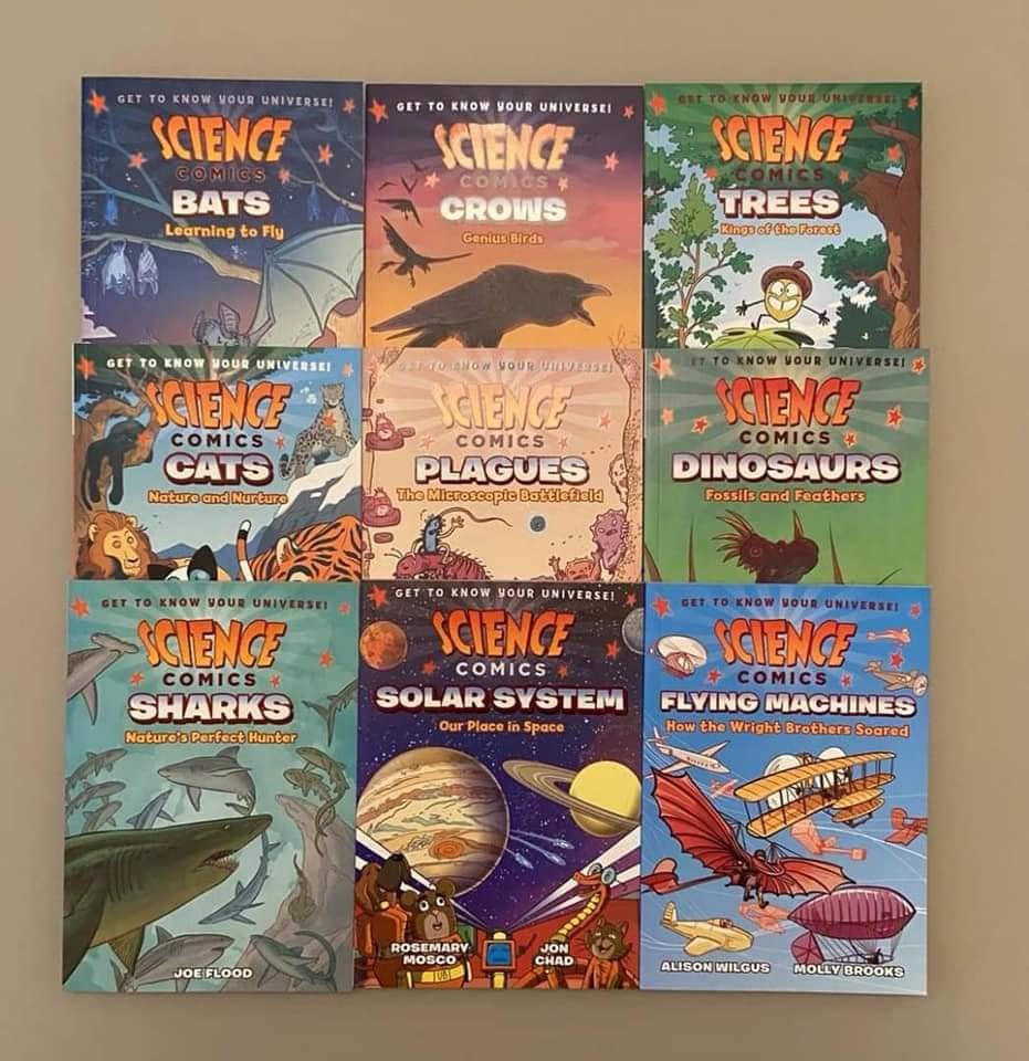 Bản nhập - Science Comics - Bộ full mới nhất 29c