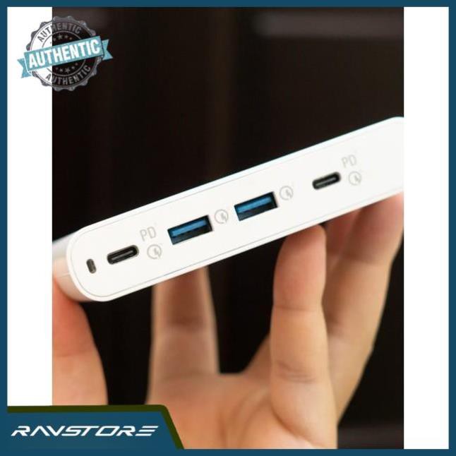 [HÀNG CHÍNH HÃNG] Sạc Macbook HyperJuice 87W/96W dual USB-C/USB-A QC3.0 PD 87W - (HJPD87-2C2A)