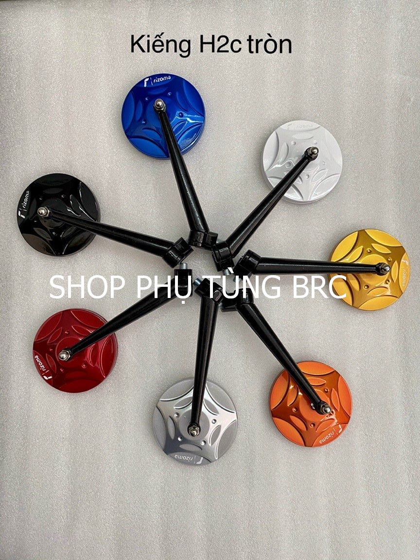 Gương chiếu hậu tròn ngôi sao ( SL: 1 cái, có đủ 7 màu cho khách chọn)