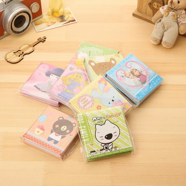 COMBO 10 Sổ tay dễ thương bìa cứng mini (ruột 80 trang trắng)