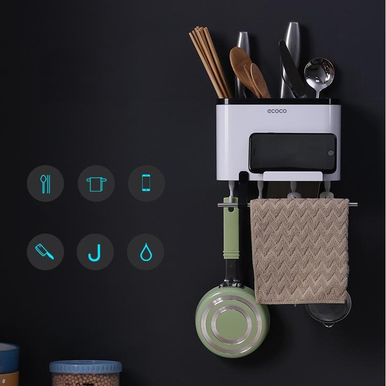 Kệ đựng đồ nhà bếp phong cách hiện đại ecoco 1801