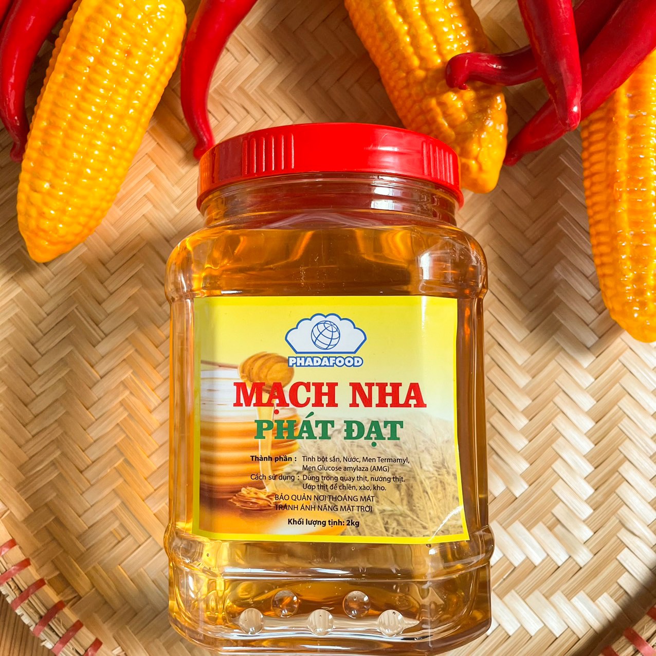 MẠCH NHA PHÁT ĐẠT 2KG - đồ ăn vặt