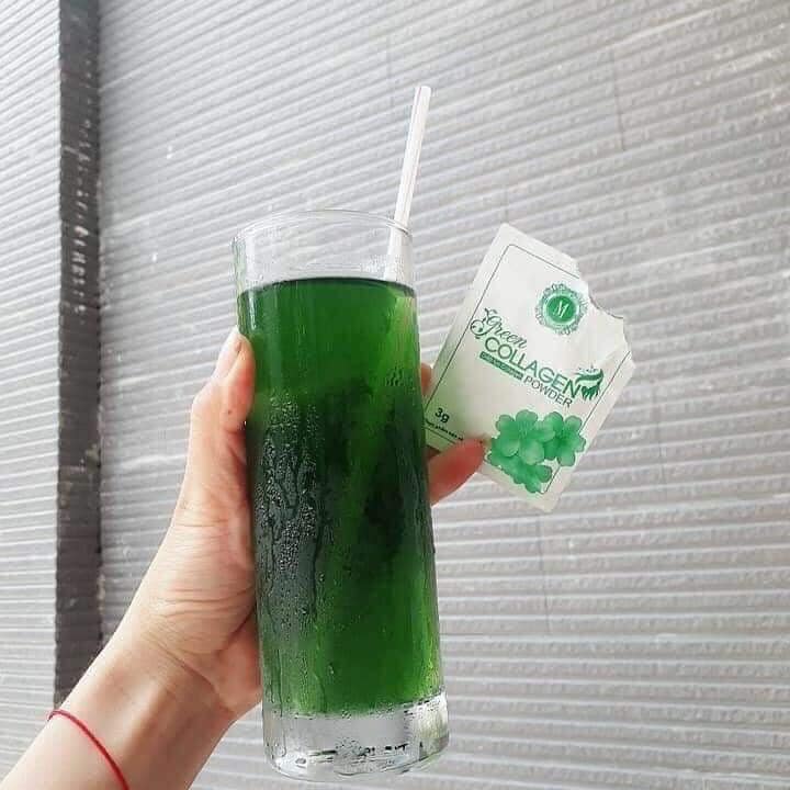 Bột diệp lục collagen (hộp 30 gói)
