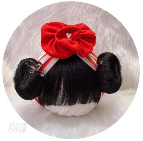[HCM]Turban gắn tóc giả cho bé yêu