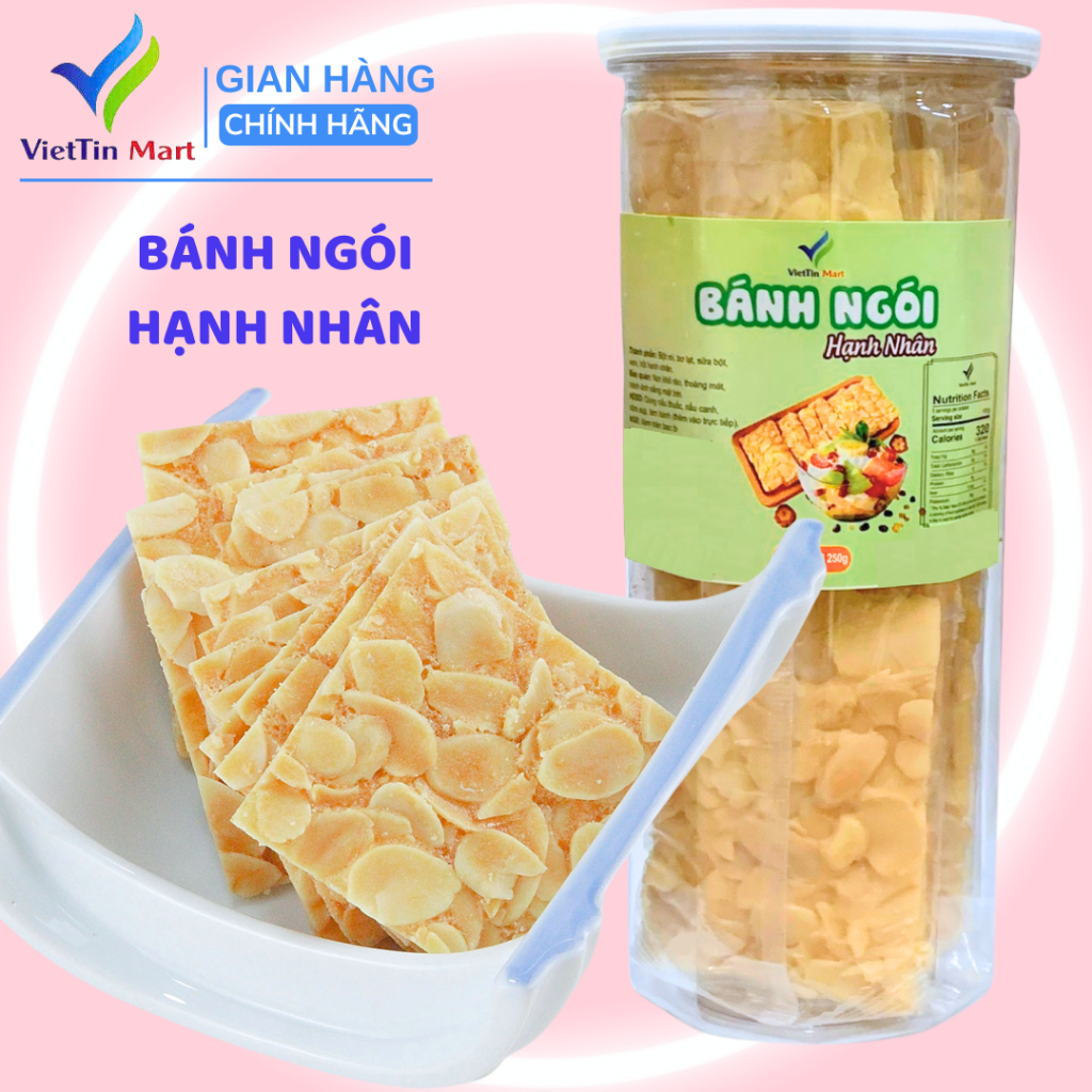 Bánh Ngói Hạnh Nhân VietTin Mart