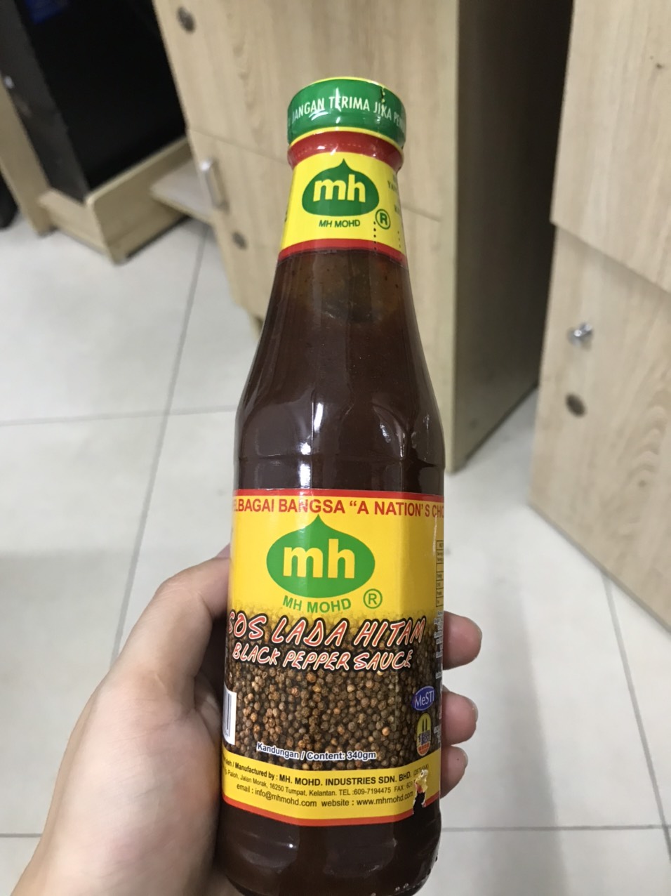 Sốt tiêu đen MH 330gr