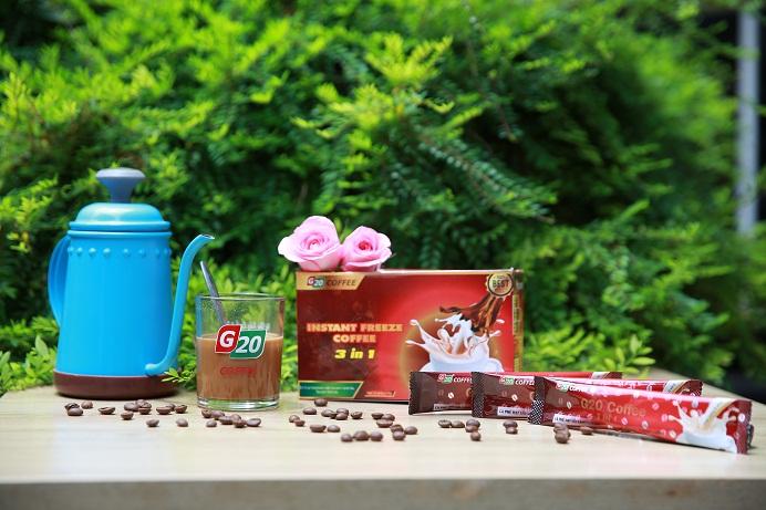 Cà phê sấy lạnh hòa tan 3 in 1