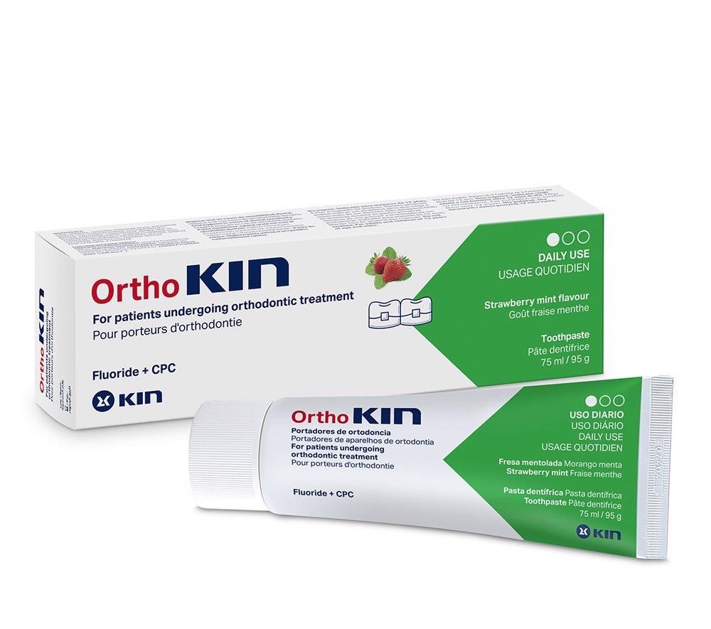 [HCM]Kem đánh răng ORTHOKIN - Dành cho răng niềng 75g