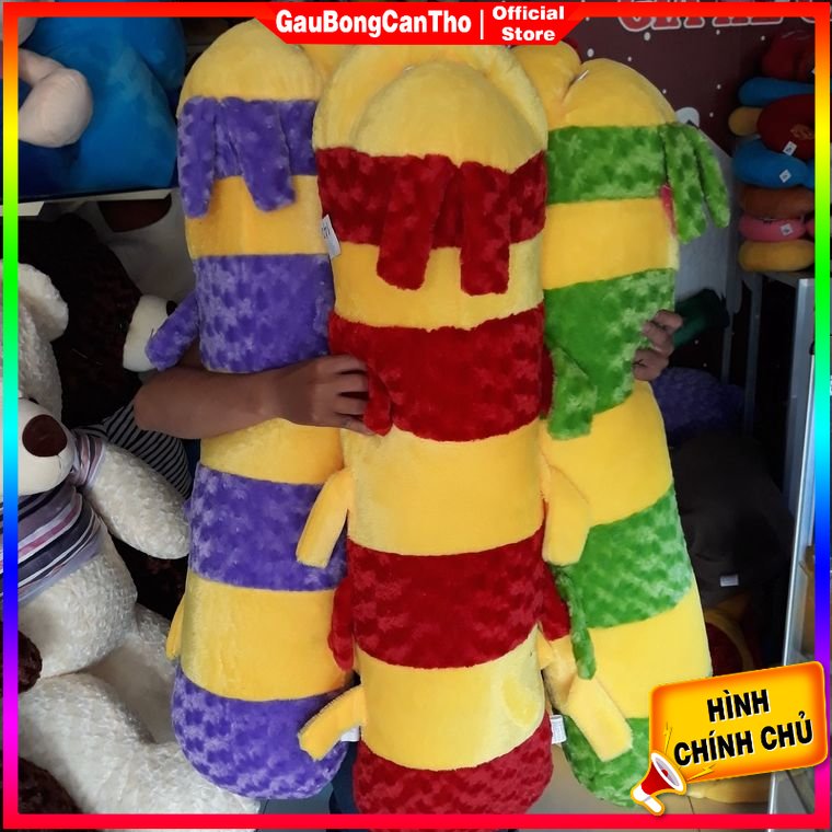 Gối ôm thú nhồi bông Sâu gấu bông 1M