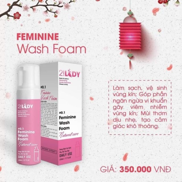 Bộ dung dịch vệ sinh  2Lady ✔ CHÍNH HÃNG