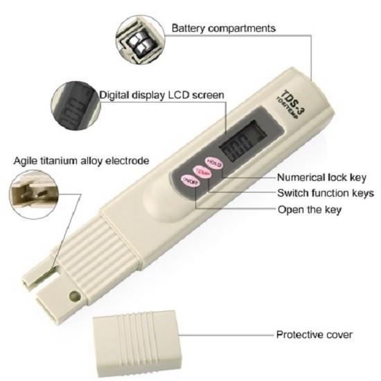 [Hcm]Tds Meter 3 Water Quality Testing Pen