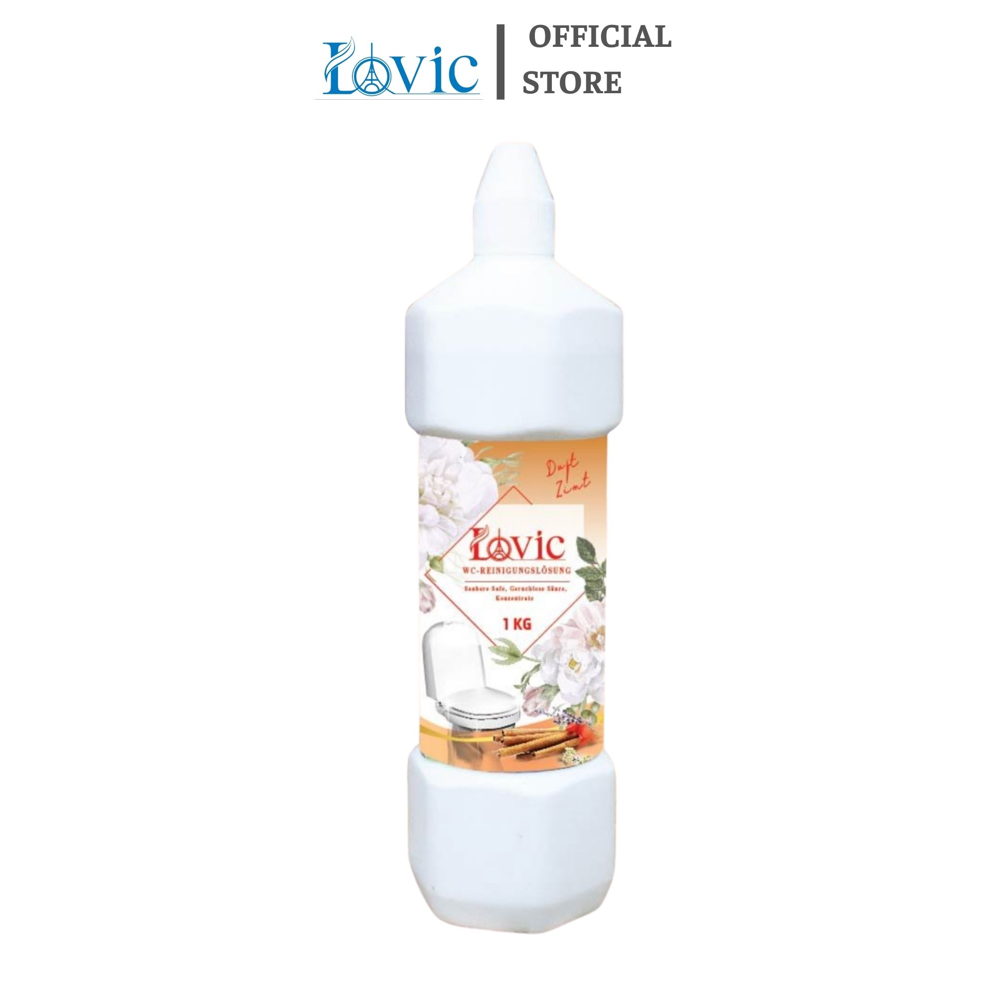 Tẩy bồn cầu Lovic (hương quế)