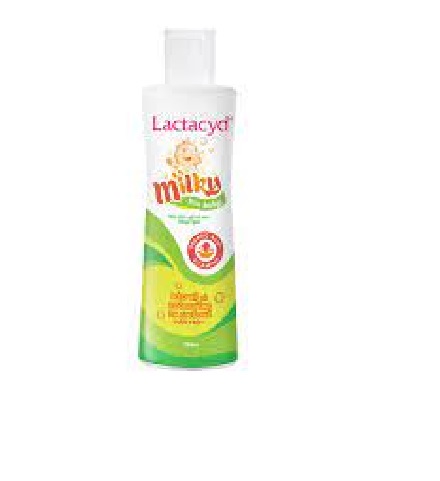Sữa tắm gội trẻ em lactacyd milki 250ml