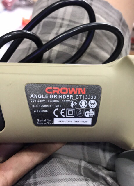 Máy mài CROWN CT 13322