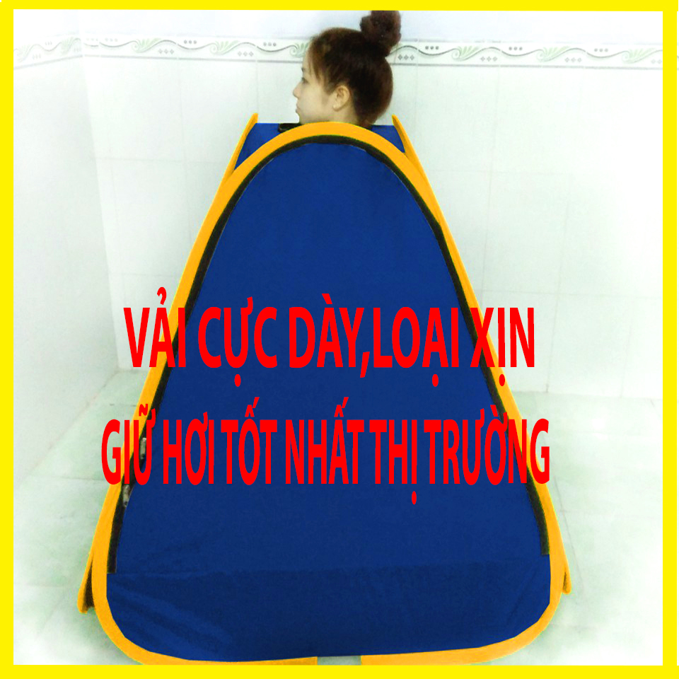 Lều xông hơi CHUI ĐẦU vải dày cao cấp(màu ngẫu nhiên)