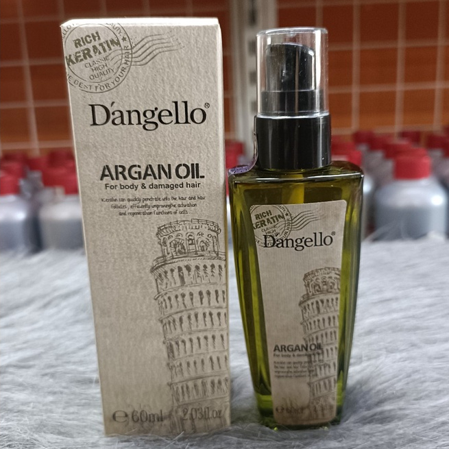 [HCM]Tinh Dầu Dưỡng Bóng Tóc Dangello Argan Oil 60Ml