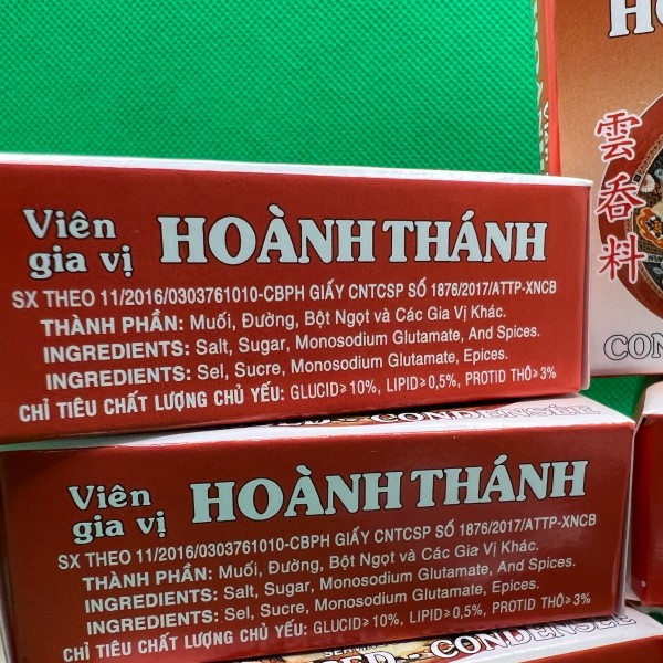 Viên GIA VỊ HOÀNH THÁNH Bảo Long (Hộp/Set/Lốc/Thùng liên hệ)