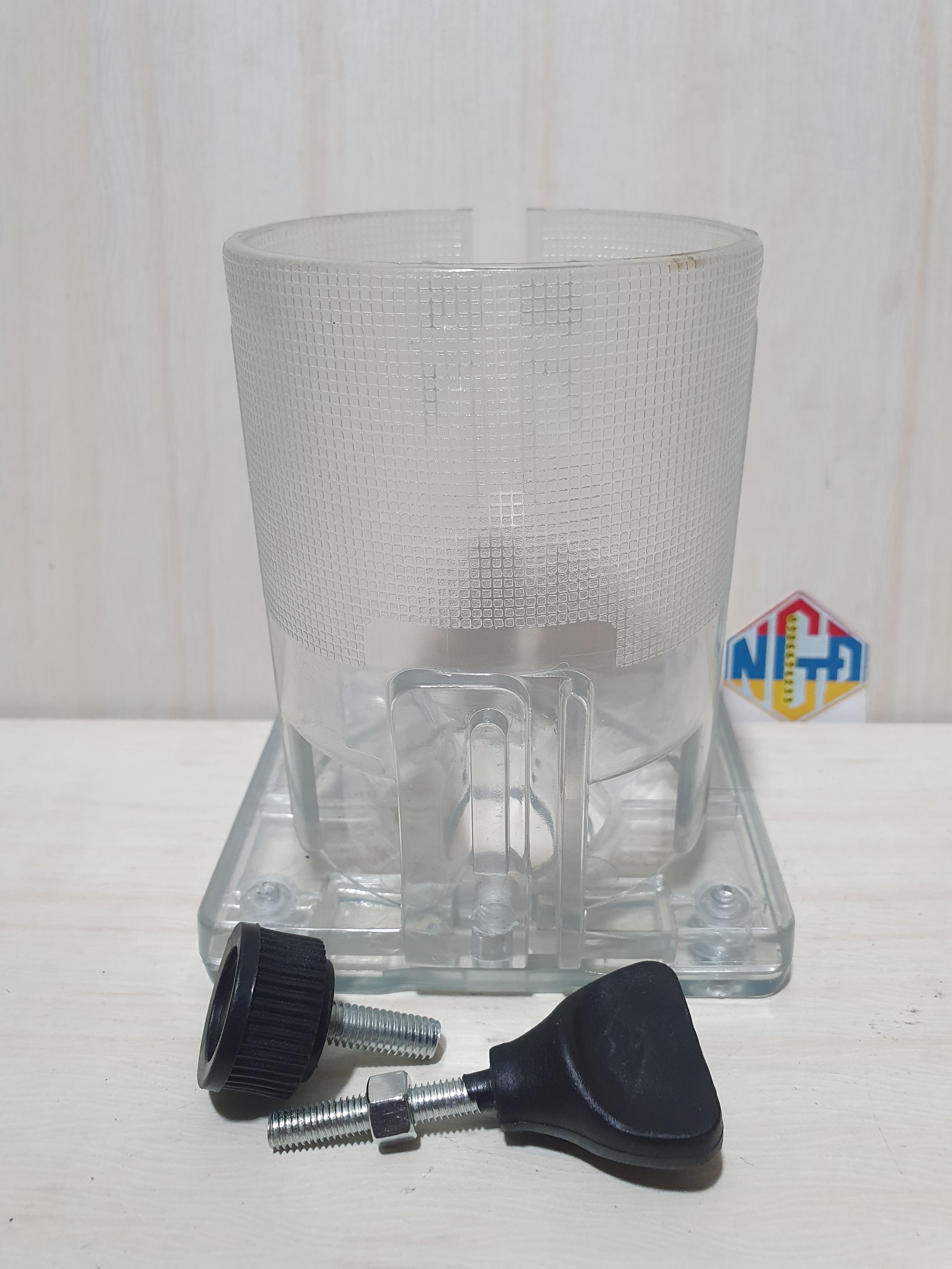 Đế máy soi,cữ máy soi máy phay (nhựa meka)