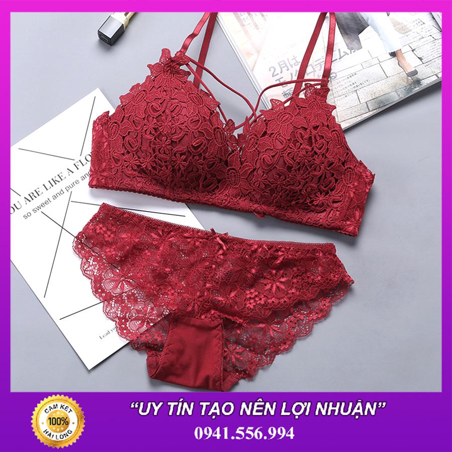Bộ Đồ Lót Nữ Ren Quyến Rũ CGS827