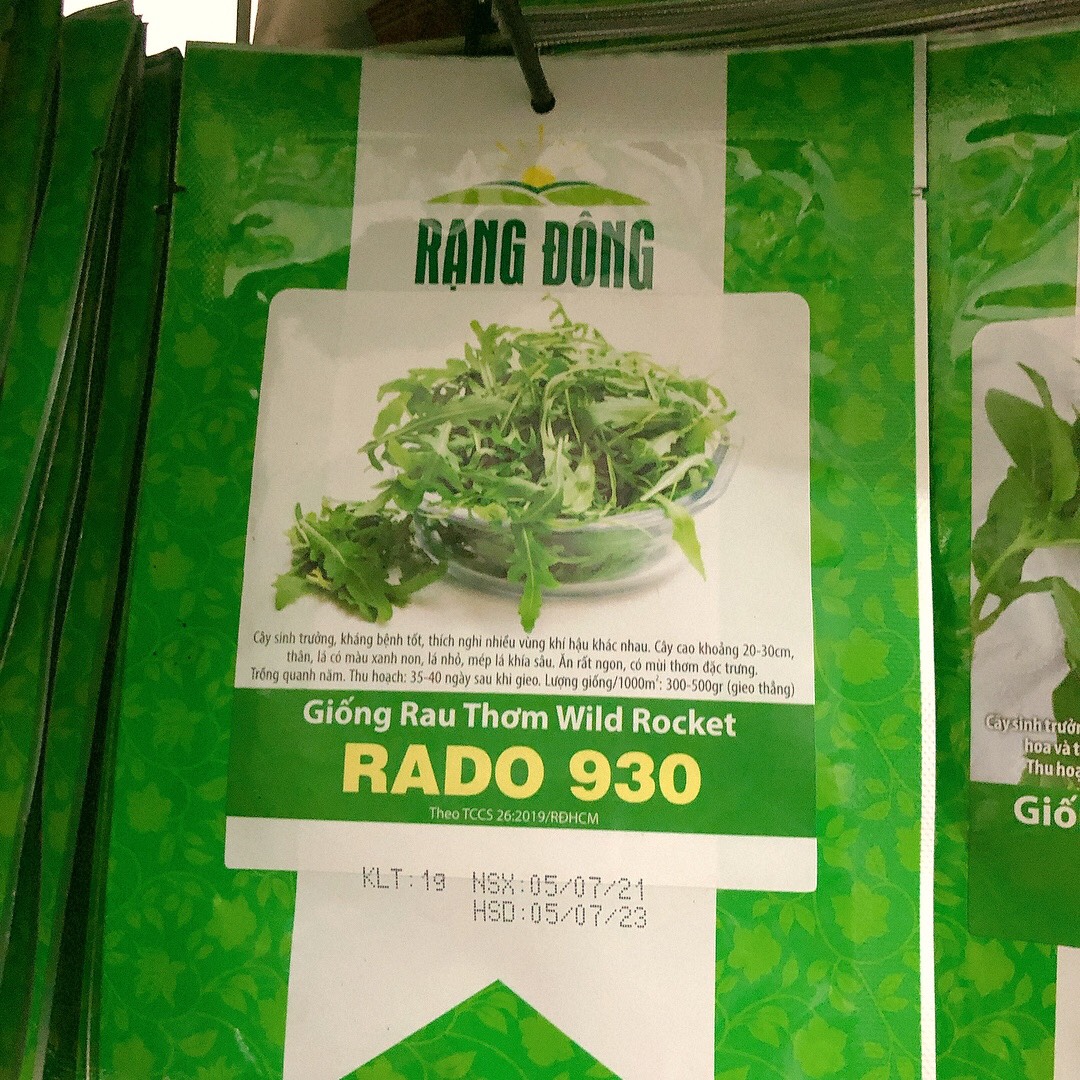 Rau thơm Wild Rocket Rd (1g)