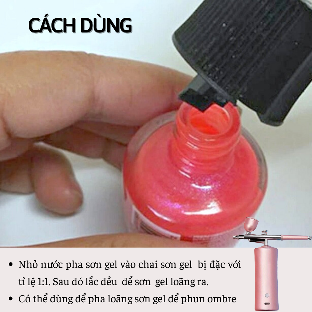 Nước pha sơn gel 10ml