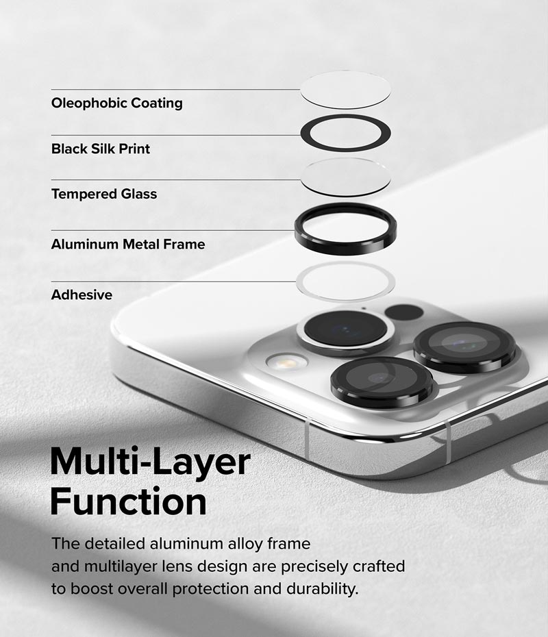 Dán camera iPhone 15 Pro Max/15 Pro/15 Plus/15 RINGKE Camera Lens Frame Glass