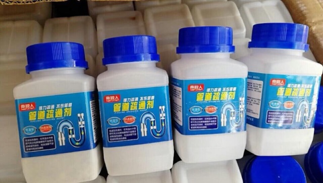Bột thông tắc cống Cực Mạnh, bột tẩy vệ sinh bồn cầu