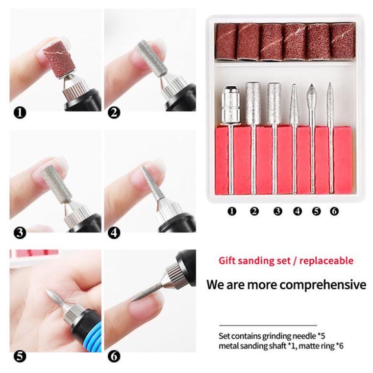Máy mài đánh bóng móng tay mini SUAKE giao diện cổng USB