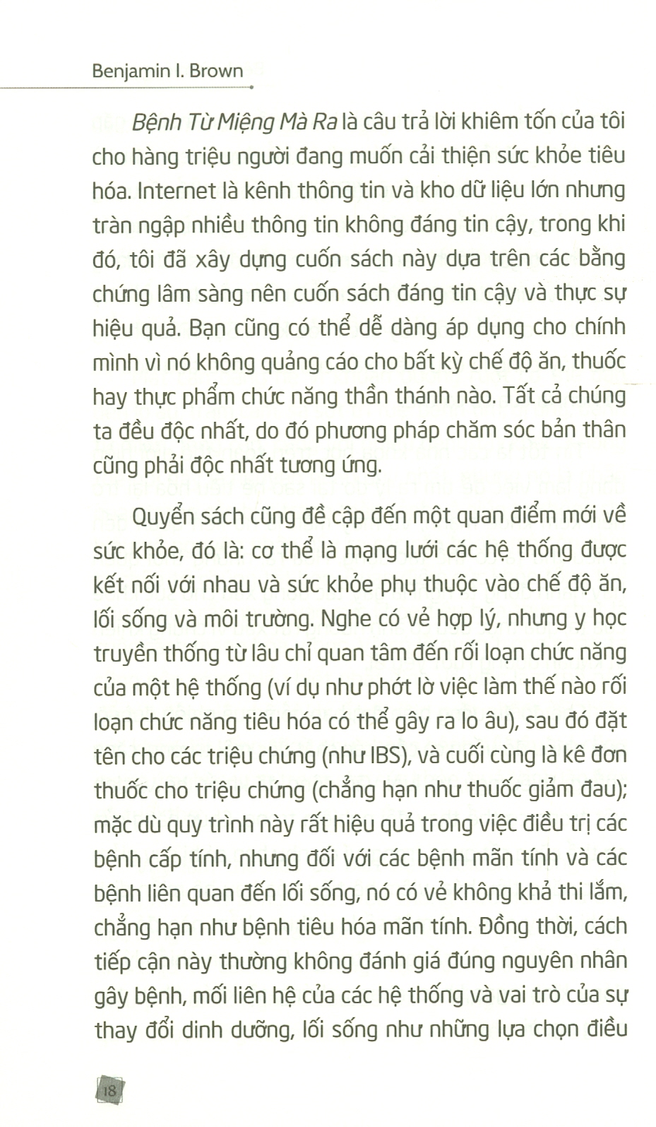 Bệnh Từ Miệng Mà Ra