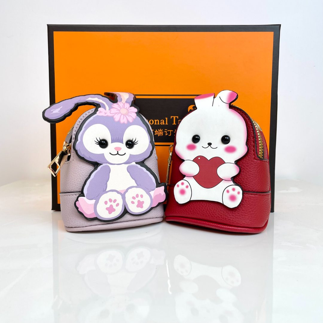 Túi Đeo Chéo Mini hình thỏ đáng yêu, thời trang