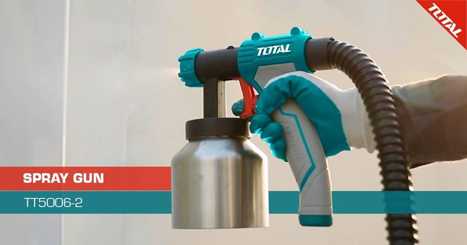 500W Máy phun sơn bình nhôm Total TT5006-2