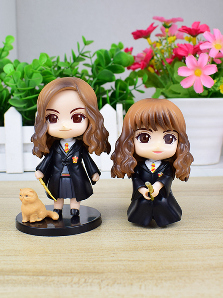 Mô hình Harry Potter, Hermione Granger, Ron 9cm