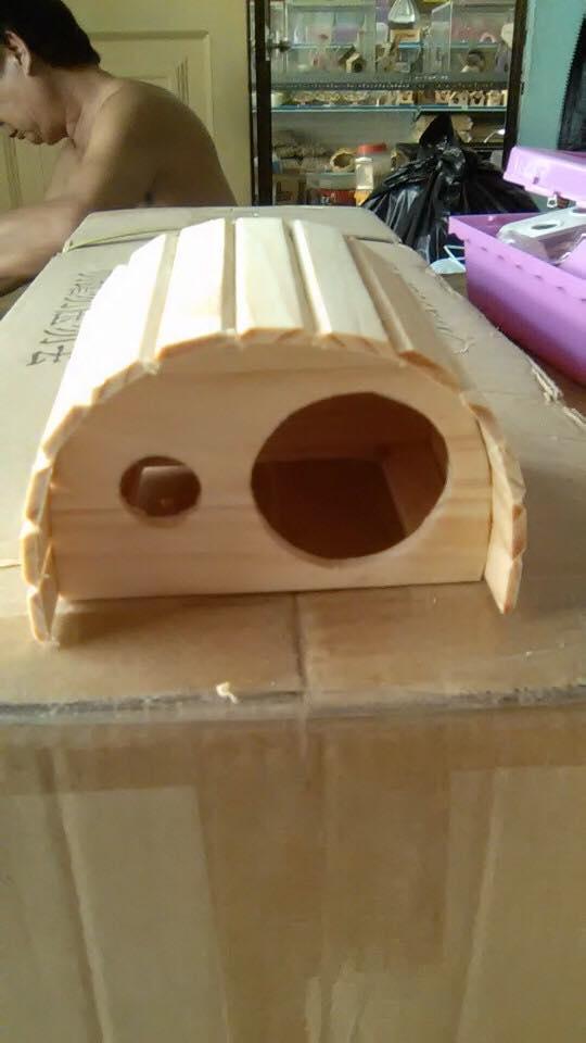 [HCM]Nhà Ngủ GỖ Thông mini cho hamster hoặc trưng bày .