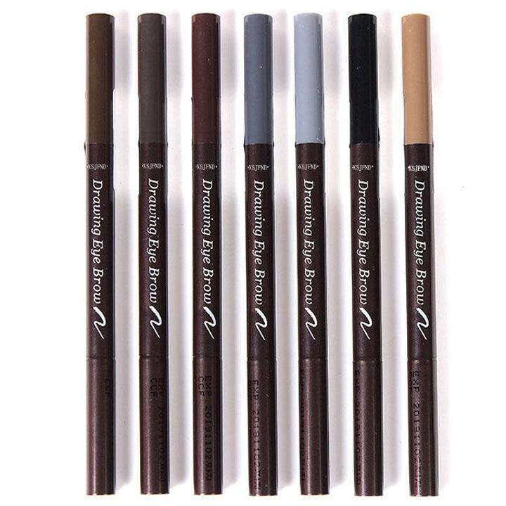 Bút Kẻ Mày Hàn Quốc 2 In 1 Không Thấm Nước