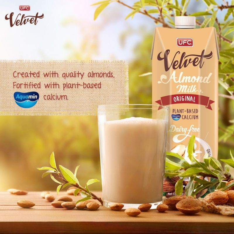 Sữa Yến Mạch, Hạnh Nhân, Dừa, Chocolate UFC Velvet (2 x 1L)