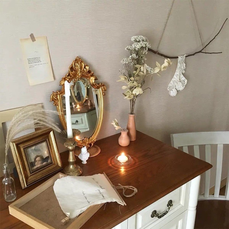 Gương vàng cổ điển phong cách Châu Âu - may.decor
