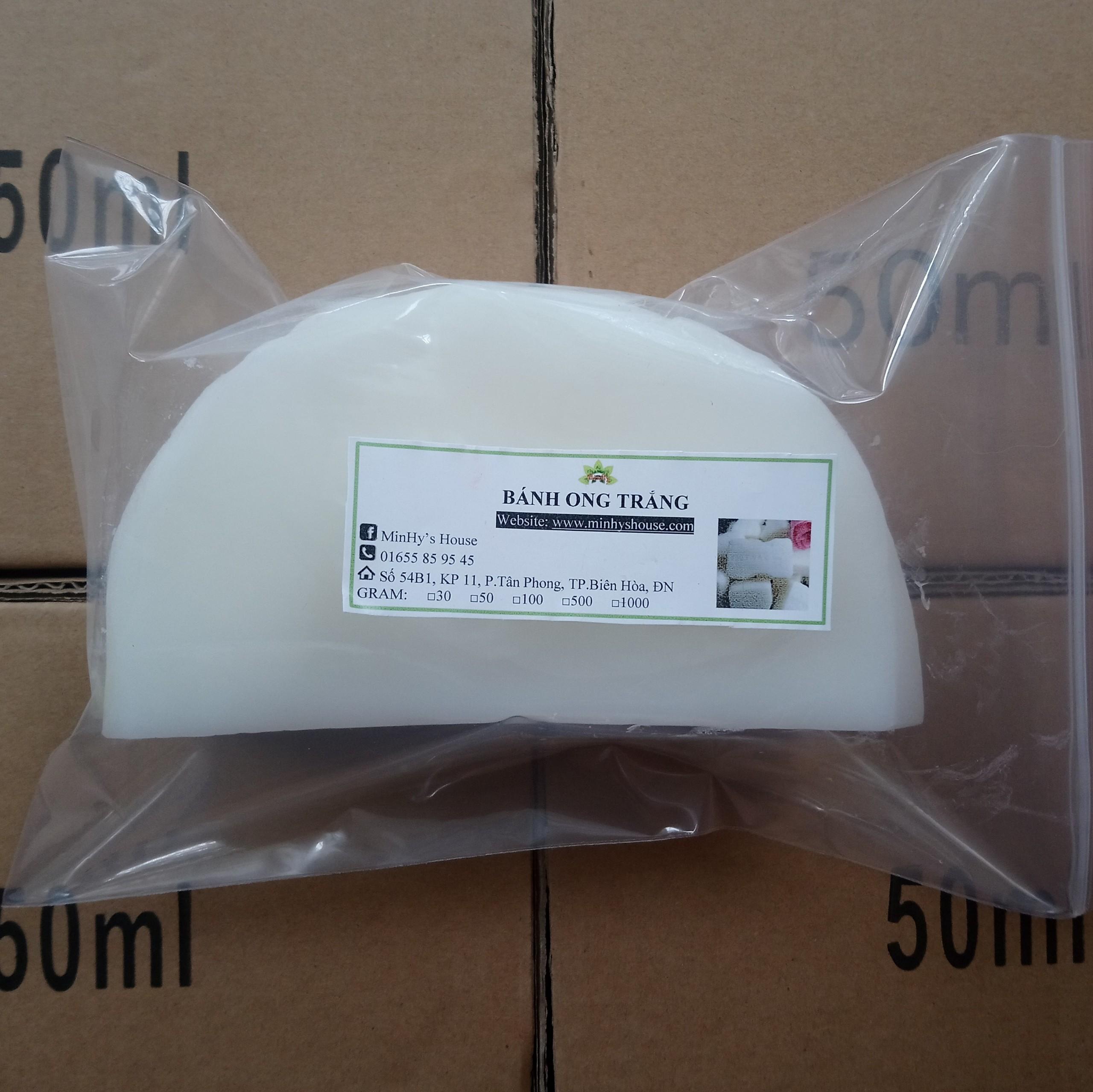 1 Kg Bánh ong tảng trắng làm son, nến,...