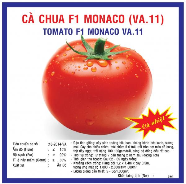 Hạt Giống Cà Chua Monaco Chịu Nhiệt - gói 0.5g