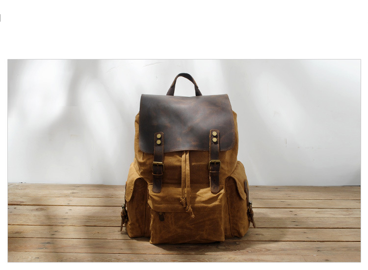 Balo canvas HUTALEATHER  thời trang cao cấp VNA20